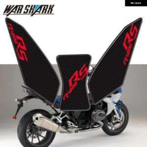 オートバイ バイク タンク パッド ステッカー BMW R1250RS R1200RS R1200 RS 2014-2021 カーボンテクスチャ ガスニー グリップ トラクション デカール