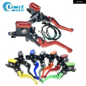 汎用 7/8インチ 22MM 6色 オートバイ バイク フロントブレーキクラッチマスター シリンダー 油圧 ポンプ レバー ホンダ ヤマハ スイ カワサキ