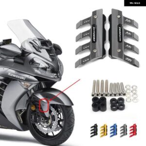 カワサキ GTR 1400 GTR1400/CONCOURS オートバイ バイク CNCアクセサリー マッドガード サイドプロテクションブロック フロントフェンダー アンチフォール