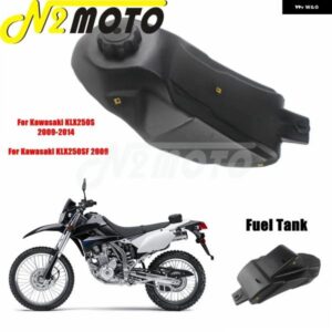 1.5ガロンオイルタンク カワサキ KLX250S 2009-2014 KLX250SF 2009 KLX 250S 250SF ダート オートバイ バイク モトクロス ブラック 燃料 ガソリン