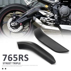ストリートトリプル765RS オートバイ バイク ブラック リア フレーム パッド サイドプロテクティブガード 装飾 STREET TRIPLE 765RS
