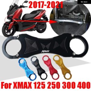 ヤマハ 250 125 400 X-MAX 125 XMAX300 XMAX250 アクセサリー フロント フォーク ブレース サスペンションバランス ショック アブソーバー ブラケット