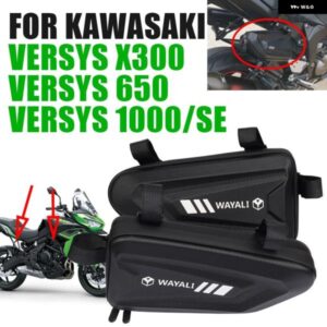 カワサキ VERSYS 650 VERSYS 1000 1000SE VERSYS X300 VERSYS650 オートバイ バイク アクセサリー サイドバッグ フェアリング ツール 収納 フレーム バッグ