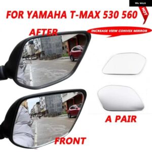 ヤマハ T-MAX 560 TMAX530 TMAX560 アクセサリー 凸面ミラー 視野角拡大レンズ バックミラー サイドミラー