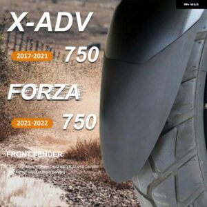 ホンダ フォルツァ750 X-ADV750 X-ADV 750 FORZA 750 フロント マッドガード フェンダーリアエクステンダーエクステンション 2017 - 22