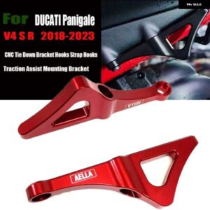 ドゥカティ PANIGALE R STREETFIGHTER V4/S オートバイ バイク CNC タイダウン ブラケット フック ストラップフック トラクションアシスト マウント