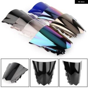 オートバイ バイク フロントガラス ダブルバブル ヤマハ YZF R25 2014 - 18 YZF-R3 2015 ABS プラスチック