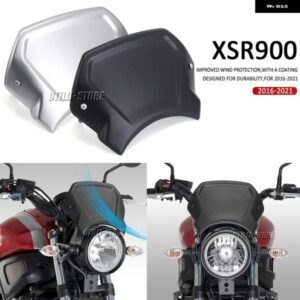 ヤマハ XSR900 XSR-900 2016-2021 XSR 900 オートバイ バイク ウインドシールド デフレクター ウインドシールド スクリーン プロテクター パーツ 2018 - 20