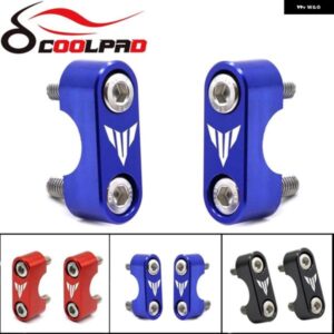 ハンドルバー クランプカバー ヤマハ MT25 MT03 MT07 FZ07 FZ16 FZ25 SCR 950 SR 400 V STAR 250 オートバイ バイク CNCバートップクランプ