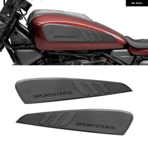 スポーツスター S 1250 RH1250 RH 1250 2021 2022 サイド燃料タンク パッド タンク パッド プロテクター ステッカー デカール ガスニー グリップ トラクショ