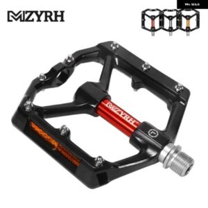 自転車ペダル 反射超軽量アルミ/ナイロン シール ベアリング ロード BMX MTB ペダル 滑り止め 防水 自転車ペダル