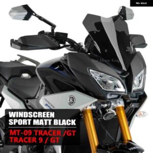 ウインドスクリーン ウインドシールド デフレクター プロテクター ウインドスクリーン ヤマハ MT-09 TRACER MT09 TRACER 900 GT 2018 - 2021 TRACER 9 GT