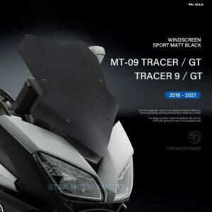 ヤマハ MT-09 TRACER MT09 TRACER 900 GT 2018 - 2021 TRACER 9 GT ウィンドスクリーン ウィンドシールド デフレクター プロテクター ウィンドスクリーン