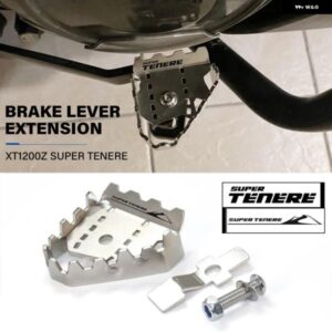 ブレーキ レバー 延長 ペダルステップチッププレート拡大エクステンダー ヤマハ XTZ1200スーパーテネレXT1200Z XTZ 1200アクセサリー