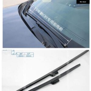 ホンダ CRV CR-V 2007 - 14 26インチ +17インチ ソフトラバー フロントガラス ワイパー フロントガラス ワイパー ブレード