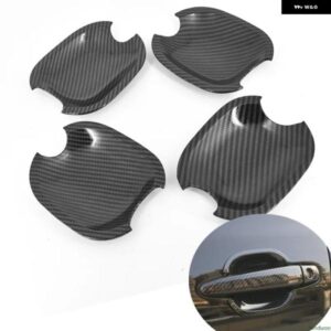 トヨタ 4RUNNER 2003 - 2008 カーボン クローム カー ドアハンドル カップボウルカバー トリム スタイリング アクセサリー