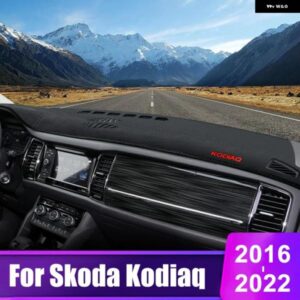 シュコダ コディアック NS7 2016 - 22 車用 ダッシュボード カバー 計器デスク用サンシェード 滑り止め パッド アクセサリー