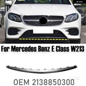 メルセデスベンツ E クラス W213 2016-2018 OEM 2138850300 フロント バンパー 装飾 ストリップ