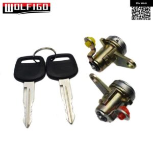 ドアロック シリンダー タンブラー キー付き 左右 トヨタ COROLLA GEO PRIZM 69051-12340 69052-12360 69052-12370 69051-13150