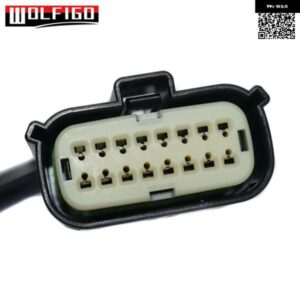 16ピン ヘッドライト コネクタ ピグテール ジープ グランド チェロキー キセノン SRT HID LED 2014 - 18 68202814AA - 2　PCS