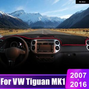フォルクスワーゲン VW ティグアン MK1 2007 - 15 車用 ダッシュボード サンシェード カバー 滑り止め パッド アクセサリー