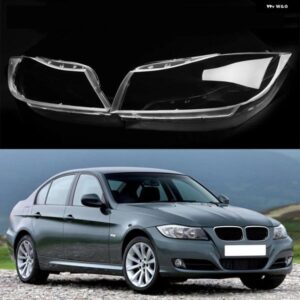 車用 キセノン ヘッドライト キャップ BMW 3シリーズ E90 E91 2006-2012 ランプカバー レンズ - Right　side