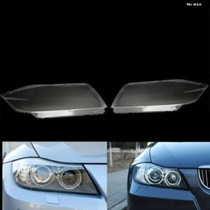 車用 キセノン ヘッドライト キャップ BMW 3シリーズ E90 E91 2006-2012 ランプカバー レンズ