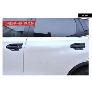 日産 X-TRAIL T32 2014-2020 XTRAIL カーボン カー ドアハンドル ボウルカバー スタイリング アクセサリー ステッカー - bowl