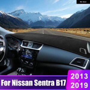 日産 セントラ B17 シルフィ 2013 - 19 車用 ダッシュボード カバー サンシェード 滑り止め パッド 内装アクセサリー