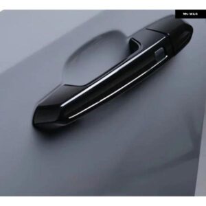 ブラックカーボン ドアハンドル カバー トリム ステッカー スタイリング アクセサリー キャデラック XT4 XT5 XT6 CT6 ATS CT5 2015-2022 - carbon
