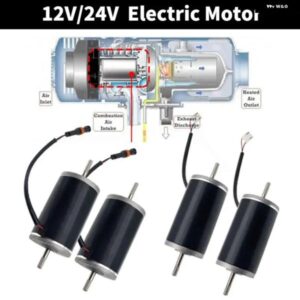 12V 24V 2KW 5KW カーヒーター 電動モーター エアディーゼル パーキング ヒーター EBERSPACHER AIRTRONIC CARANVAN RV トラック ボート - Type　B　5kw　24v