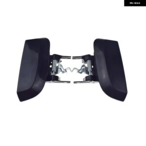 1030514 ブラック リア 左 右 外側 外側 ドアハンドル 日産 パスファインダー R51 2005- 2013 82607-EA502 82606-EA502 - 1　Pair