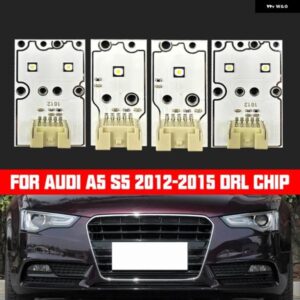 ホワイトライト アウディ A5 S5 2012 - 15 車用 LED 回路基板 光源ボード マイクロチップ DRL チップ