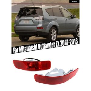 車用リアテール フォグランプ バンパー ランプ リフレクター 三菱 アウトランダー EX 2007 - 12