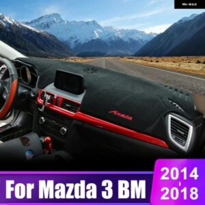 マツダ 3 BM BN アクセラ 2014 - 18 車用 ダッシュボード カバー サンシェード 遮光マット インストルメント パネル パッド アクセサリー