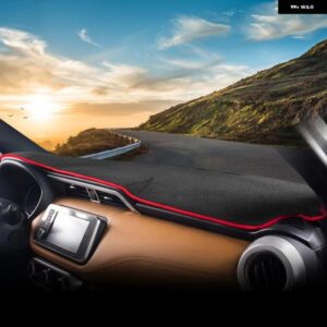 日産 キックス P15 2016 - 24 車用 ダッシュボード カバー サンシェード 滑り止めマット パッド アクセサリー - A　LHD　Black　Side