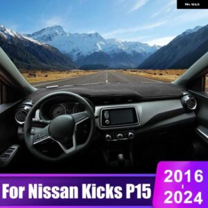 日産 キックス P15 2016 - 24 車用 ダッシュボード カバー サンシェード 滑り止めマット パッド アクセサリー