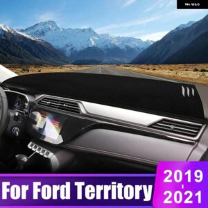 フォード テリトリー 2019 - 21 車用 ダッシュボード カバー サンシェード 遮光マット インストルメント パネル 滑り止め パッド アクセサリー
