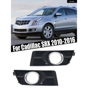 フロント バンパー フォグライト フレーム フォグランプ グリル ケースカバー キャデラック SRX 2010-2016 25778388 25778389カーアクセサリー