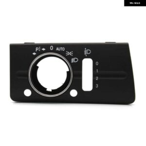 ダッシュボード ボタン と ヘッドライト スイッチカバー パネル トリム メルセデスベンツ W211 E クラス 320 350 550 2003-2008 D