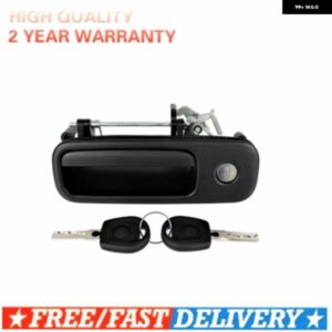 テールゲート リア アウター ドアハンドル ロック付き キー2個付き GOLF IV LUPO SEAT AROSA 1997-2006 1J6827297G 1J6827565B