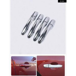 ボルボ XC60 / ボルボ S60L / ボルボ V40 / ボルボ V60 2016 - 19 クローム カー ドアハンドル カバー トリム ステッカー オーバーレイ