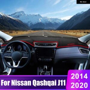 日産 キャシュカイ J11 2014 - 20 車用 ダッシュボード カバー 計器盤用サンシェード 滑り止め パッド アクセサリー