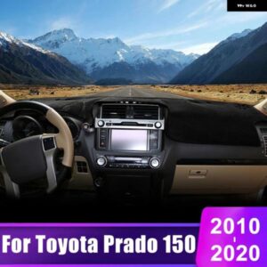 トヨタ ランドクルーザー プラド 150 FJ150 2010 ~ 2017 - 20 車用 ダッシュボード サンシェード カバー 計器デスク パッド アクセサリー