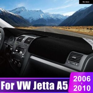 フォルクスワーゲン VW ジェッタ MK5 5 A5 2006 - 10 車用 ダッシュボード サンシェード カバー マット計器デスク パッド アクセサリー