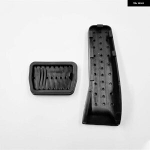 マツダ 3 BP CX-30 CX30 CX50 CX60 CX70 MX30 2019 - 24 2025 車用アクセルブレーキペダルカバー アクセサリー - AT　3pcs　Silver
