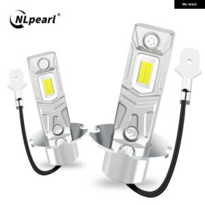 2X 20000LM H1 LED CANBUS ヘッドライト バルブ H1 H3 LED 車用ヘッド フォグランプ ファンレス プラグプレイ アップグレード 非極性