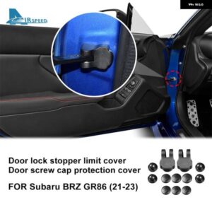 ドアロックストッパー リミッティングカバー ケース スバル BRZ トヨタ GR86 2021 - 23 CEYES カーアクセサリー スタイリング