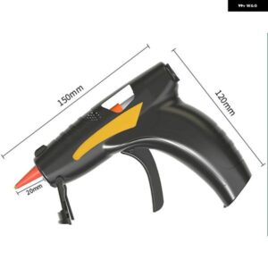 ホットメルトグルーガン 3.7V コードレス グルースティック30本付き ワイヤレスホットメルトグルーツール クラフト DIY リペアスティックツール ホーム DIY - Only　gule　gun