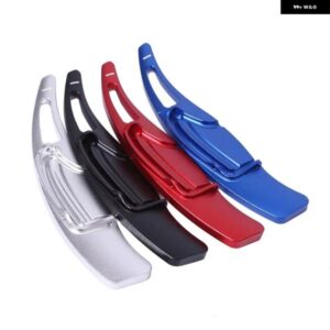 車用 ステアリングホイール シフト パドル シフター エクステンション ホンダ シビック G9 第9世代 IX FB7 2012 - 15 カーアクセサリー - Silver